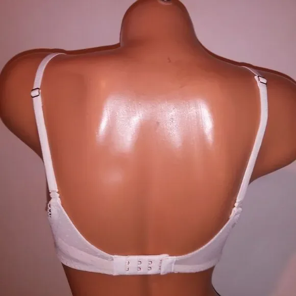 Set of 4 Victoria Secret Bra 32C Push Up Without PaddingDemi White Beige Black